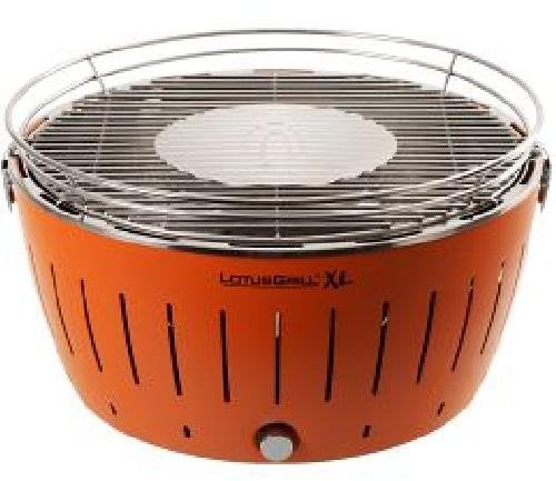 Lotus Grill, serie 435 XL, colore mandarino Arancione veloce, sano e sicuro Grigliare con ventilatur System. 40,5 cm, diametro