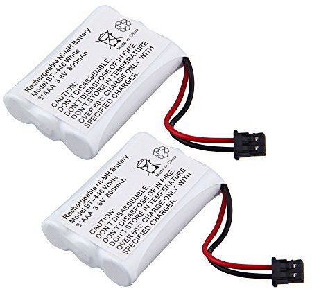 BP-446 BT-446 BT-1005 Cordless Phone Battery 3.6V 800MAH For Uniden (Pack of 2)