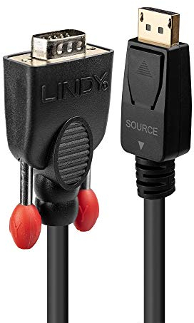 LINDY 41940 0.5m DisplayPort an VGA Kabel