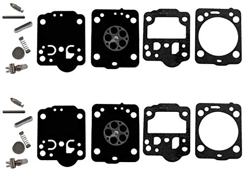 AISEN 2x Vergaser Reparatursatz Membrane für Husqvarna 235 236 240 435 Motorsäge Zama
