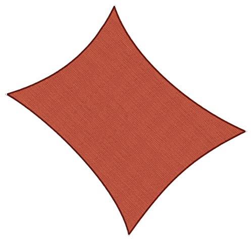 AsterOutdoor - Toldo Parasol Rectangular de 6 x 10 pies, Toldo con Bloqueo UV para Patio, Patio Trasero, césped, jardín, Actividades al Aire Libre, Terra