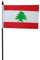 FlagSuperstore Libanon-Flagge, klein, 15,2 x 10,2 cm