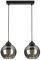 FKL DESIGN Home Deco Deckenlampe Pendellampe Hängelampe Wandlampe Tischlampe Leuchte Pendelleuchte Kugel Schwarz Grau Weiß Lampe aus Serie 830 verschiedene Varianten (830-BZ2)