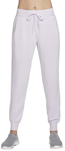 Skechers Women's Skechluxe Restful Jogger Sweatpants, Purple, L UK