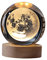 MagiDeal Boule de Cristal veilleuse Lampe de Chevet LED pour Chambre Bureau décoration Ornement, Lune