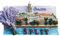 Split Kroatien Kühlschrankmagnet Reise Souvenir 3D Kühlschrank Dekoration Magnetaufkleber Bastelkollektion