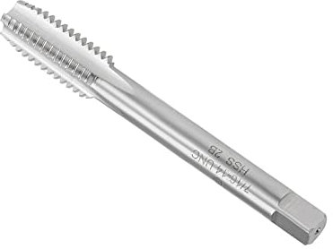 CoCud Filetage Fraisage Tarauds, 7/16-14 UNC Filetage 2B, Haute Vitesse Acier Machine 4 Droites Cannelures Vis Filetage Outil - (Applications: pour Taraudage Perçage Machine), 1 pièce