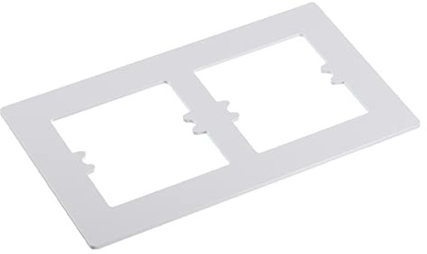 sourcing map 1 Stück Acryl Unterputzdose Abdeckung, 197mmx110mm Kabel, Weiß