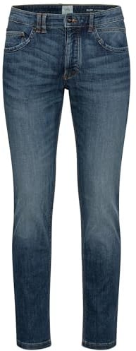 camel active Herren Slim Fit fleXXXactive® Jeans | bequeme Slim Fit Jeans mit Logo-Stick auf einer der Gesäßtaschen als 5-Pocket Hose