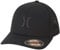 Hurley Herren Mütze - Laguna Icon Mesh Fitted Trucker Cap, Schwarz, S/M