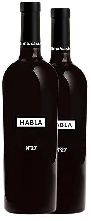 Habla Nº 27 Cabernet Franc Vino de la Tierra de Extremadura Crianza 75 cl Vino tinto (Caja de 2 Botellas de 75 cl)