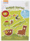GLOREX 6 1242 701 - Diamond Painting Stickers, Motiv: Tiere, Bastelset zum Malen mit Glitzersteinchen, für Kinder ab 6 Jahren