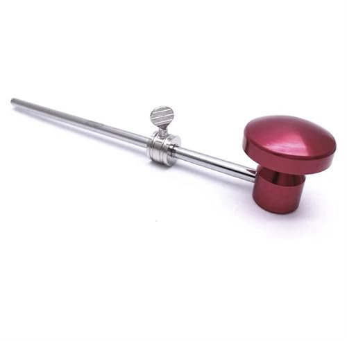 VYUHAksZ Pedal de Bombo de aleación de Aluminio, mazo, Pedal de Bombo, mazo, Accesorio de Instrumento de percusión, Rojo