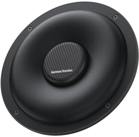 Harman Kardon Flow 80 Untersitz Subwoofer für Underseat Einbau in BMW, Audi & Porsche - 375W 8 Bass Box für Kraftvolle Bässe, Aktiv Auto Subwoofer Set Mit Neodym-Magnetmotor