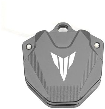 Compatible avec MT07 MT09 MT03 2013-2019 2021 2022 moto CNC en tissu d'aluminium Badge porte-clés couverture