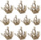 3D Wooden Jigsaw Model of Sailboat for Adults, Wooden Sailing Boat Puzzle, Multi-masted Sailboat Fleet Model Kits Puzzle, 6.5 × 2 × 6, No Glue or Other Tools Required, Burr Free (10PCS Set)