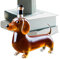 Bottiglie per liquori, bassotto, bottiglia vuota per whisky, da collezione, decanter, statua di animali, decorazione per la casa, Natale, matrimonio