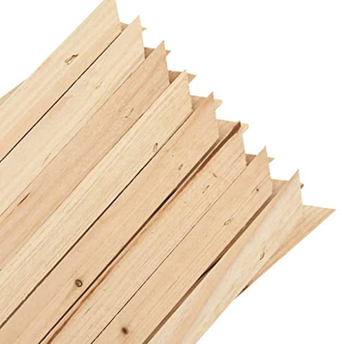 Fence de Jardin en Bois, Panneaux de Treillis Firwood 180x60 Cm, Barrière Extensible pour Les Plantes, Les Animaux de Compagnie et l'intimité sans Assemblage Requis