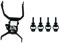 Genuine gimbal bracket with bearing rubber for D-JI Mavic Mini 1/2/SE drone vibration absorbing spare part