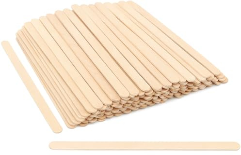 1ABOVE 200pcs Wooden Coffee Stirrers – 140mm (5.5) Disposable Eco-Friendly Wooden Sticks for Coffee & Tea