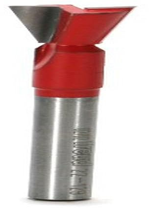 Freud 22-129: 1/2 (Dia.) Dovetail Bit with 1/4 Shank, 2-5/32 Overall Length