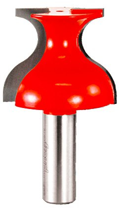 Freud 99-482 1-11/16 Zoll (Durchmesser) Base & Cap Bit, Perma-SHIELD Beschichtung Rot, Einheitsgröße