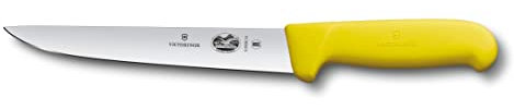 Victorinox 5550818 Fibrox Boning & Sticking Knife Straight 18cm Stainless Steel Blade