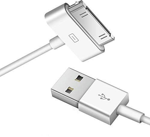 NOVAGO Câble 30 broches de recharge pour Phone 3, Phone 4, Phone 4s, iPad, Pad 2,Pad 3, Pod Nano 1/2/3/4/5/6, Pod touch 1/2/3/4, Pod classic 1/2/3 (1 M)