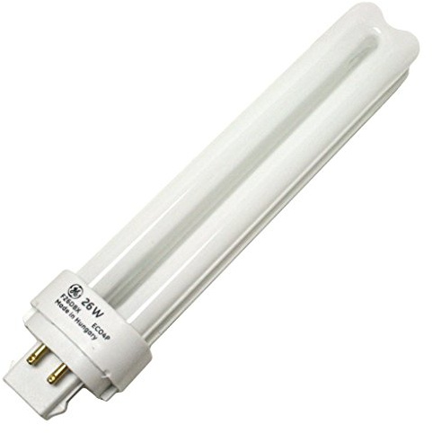 (25 Pack) GE 97613 F26DBX/841/ECO4P 26-Watt 4100K 4-Pin Double Biax Compact Fluorescent Lamp