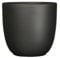 Mica Decorations 144281 Tusca Pot Ronde Noir Mat - H28,5xd31cm
