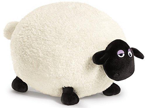Nici 39653 Shaun The Sheep Plüsch, weiß