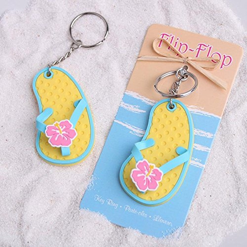 Bonboniere Schlüsselkette Schlüsselanhänger Thema Meer Flip Flops