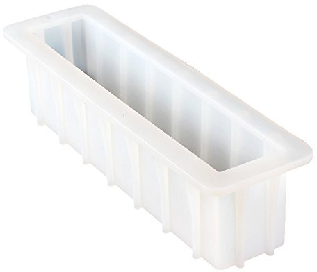 Nicole Silicone Savon Moule Moule Rectangulaire Swirl Making Outils DIY Moule Rendu À La Main Haut 12 ''