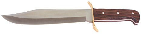 G8DS® Jagdmesser Outdoormesser Bowiemesser Dundee inkl. Lederetui und Gürtelhalter