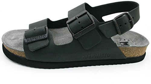 Mephisto Nardo, Herrensandale, Scratch 3400 (Glattleder), schwarz N1826 (Größe: 43)