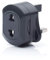 EU 2 Pin To UK 3 Pin Fused Adaptor Plug For Shaver/Toothbrush Q4U 1X Black adapter European to UK Adapter EU/US to UK Plug Adaptor