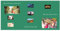 70x60cm Schadstofffreie Magnet-Tafelfolie - PVC-Frei - Tafel für Kinder - Kreidetafel Wandtafel - selbstklebend - inkl. Kreidestift + 10 Magnete (grün)