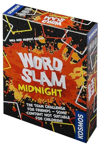 Thames & Kosmos 691196 Word Slam Midnight | The Team Challenge for (Grown-Up) Friends! | Adult Party Game, 3+ Players | Ages 18+ |