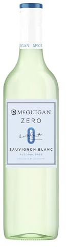 McGuigan Zero Sauvignon Blanc, No Alcohol Wine, Australia, 75cl (Case of 6) Gooseberry, Citrus, Refreshing White Wine