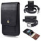 Handytasche Gürtel Herren Leder für iPhone 15 14 13 12 Pro Max, 15 Plus, Tasche Gürtel für Samsung S24 S23 S22 S21 Ultra,Fold 5/4/3 Phone Holster, Handy Gürteltasche für Rucksack