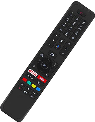 RC43160 / RC43160N Ersatz Fernbedienung Kompatibel mit Telefunken 23592299 / Medion/JVC/Toshiba CT-8556 23593771 / Vestel/Hitachi/Techwood 30102695 LED Fernseher