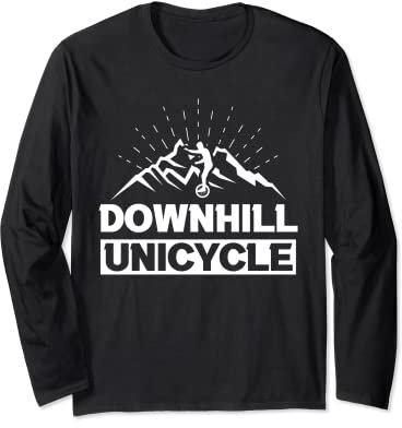 Pedal Downhill Einrad Offroad Mountain Fahrzeug One Wheel Langarmshirt
