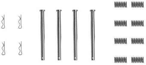 f.becker_line Zubehörsatz Bremsbeläge Vorne Rechts Links passend für LADA Niva