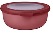 Mepal - Multi Bowl Cirqula Round - Vorratsdose mit Deckel - Geeignet als Luftdichte Aufbewahrungsbox für den Kühlschrank, Mikrowellengeschirr & als Frischhaltedosen - 750 ml - Vivid mauve
