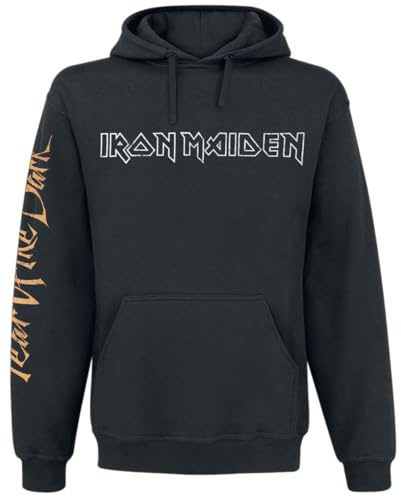 Iron Maiden Fear of The Dark Männer Kapuzenpullover schwarz