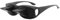 Romeeton Reading Glasses, Lazy Glasses Horizontal Prism Spectacles Eyewear Reading Watching TV Lying Bed