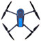 Air3s Drohne Skin Aufkleber Abziehbild,Dekorativer Aufklebersatz für DJI Air3s, Wasserdicht Skin Aufkleber Aufkleber DIY-Zubehör für DJI Air3s Drohne und Controller (Light Green)
