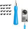 Ring Doorbell Screwdriver with 16 Spare Screws,T6 & T15 Torx Security for Video Doorbell,Replacement for Battery Change and Maintenance, Screwdriver 4.5 mm and 3.8 mm