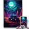 Puzzle für Erwachsene, 1000 Teile, psychedelisches Traktor-Puzzle – anspruchsvolles Spiel, tolles, 26x38cm, für Teenager ab 14 Jahren