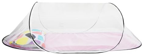 Mosquitera Cama Plegable, Ultraligera Tienda de Campaña Portátil Mosquitera de Viaje 200 x 80 x 56 cm Fácil de Instalar Mosquito Net para la Familia Jardín de Infancia Viajar Camping